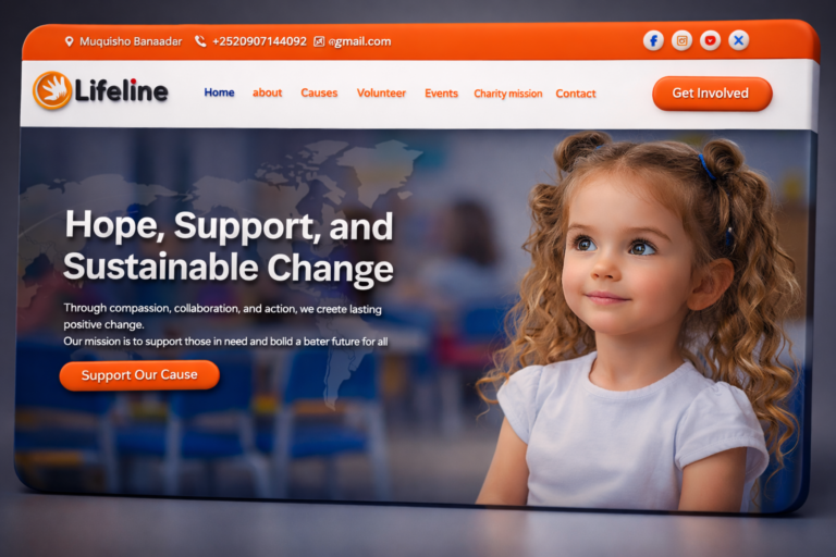 Baro Sida Loo Dhiso NGO Website { Non-Governmental Organization,}