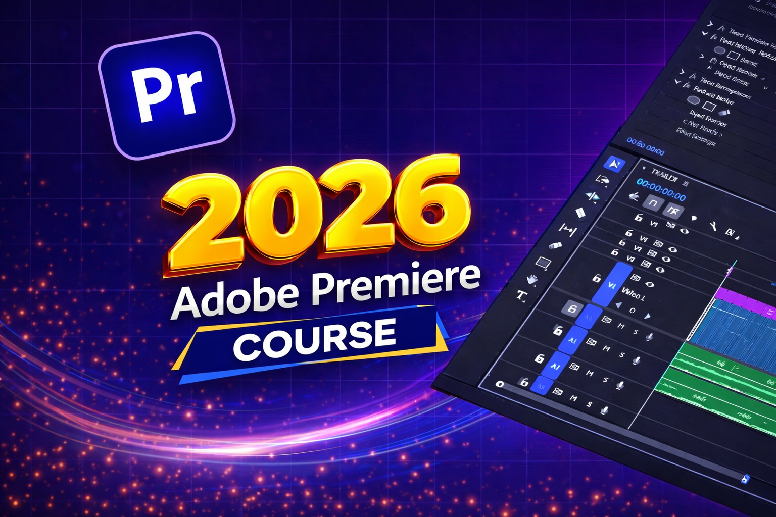 Adobe premiere pro complete Course 2026