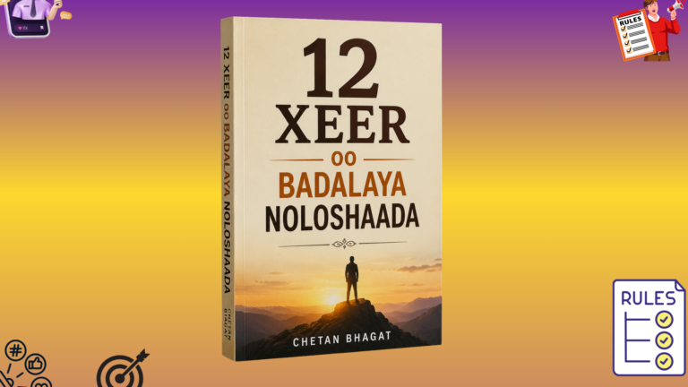 12 Xeer oo Badalaya Noloshaada – Daboolka buugga horumarinta nafta iyo guusha.